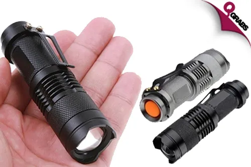 From QR35, Never Be in the Dark with Mini LED Torch Flashlights! (Up to QR118 Value)